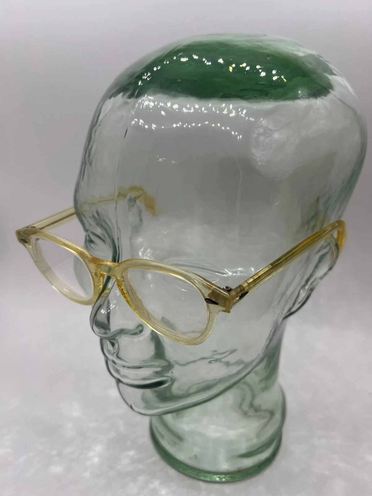 Classic Johnny Depp 49mm Large Glasses Acetate Eyeglass Frame Vintage Eyewear 4